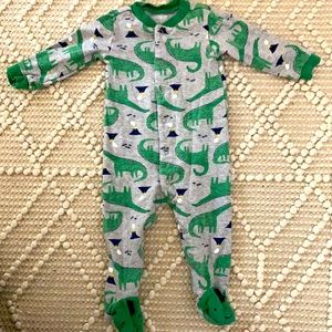 9 Month Dinosaur Baby Sleeper
